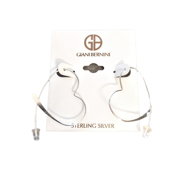Gianni Bernini 925 Heart Shaped Earrings